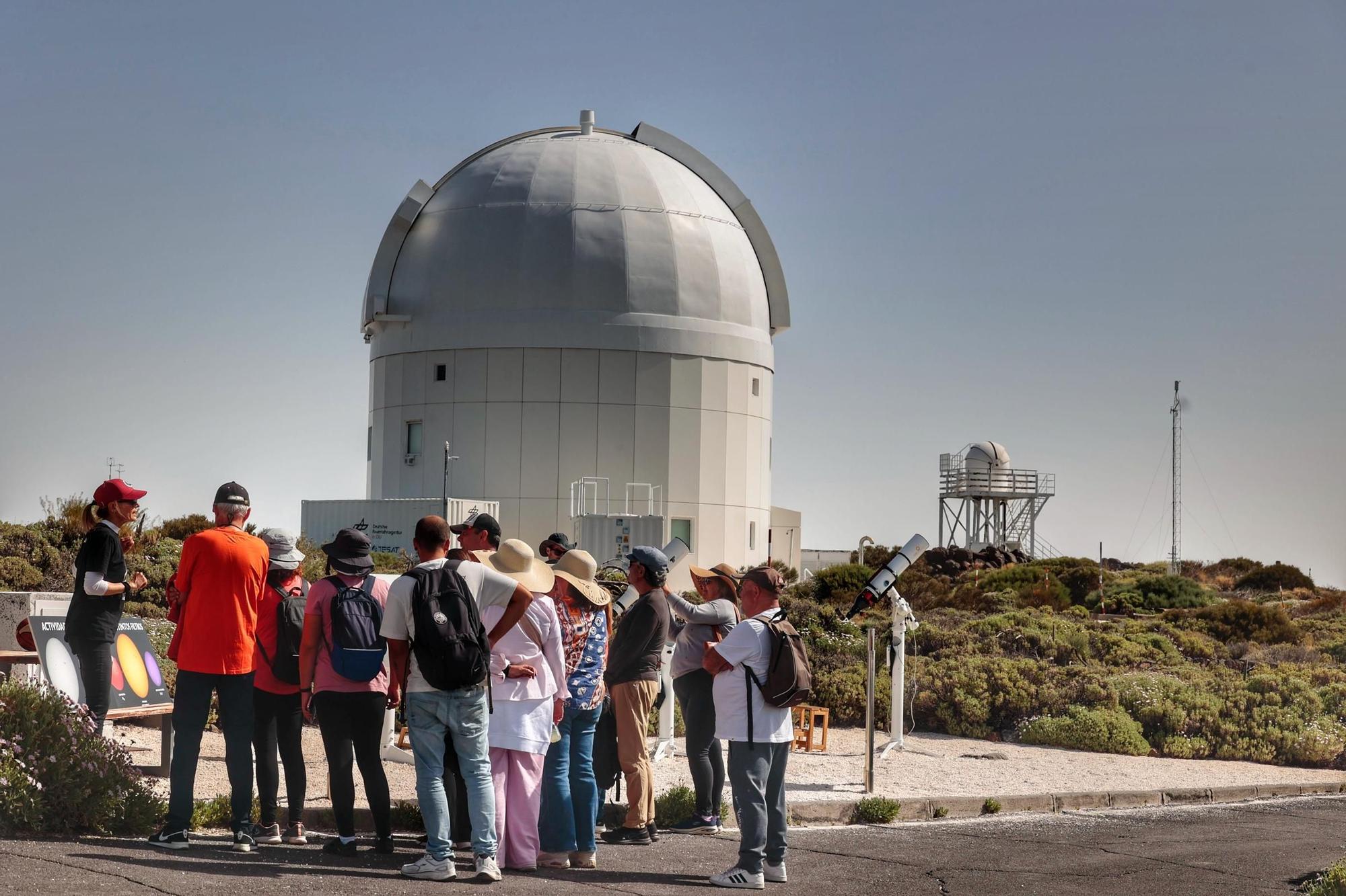 Día de puertas abiertas en el Observatorio del Teide