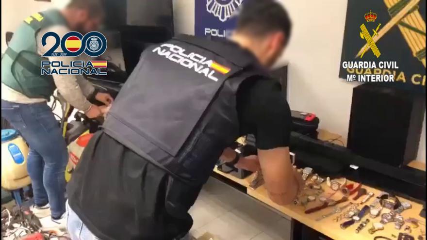 Detenido en Murcia con joyas y coches robados que mandaba a Marruecos