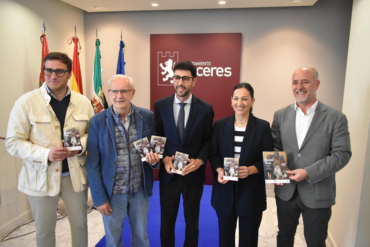 Jorge Suárez, Santos Benítez, Ángel Orgaz, Soledad Carrasco y Tirso Leal.