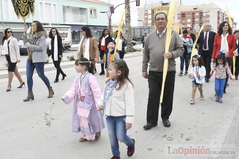 Procesión de Domingo de Ramos en La Hoya