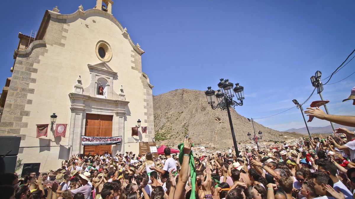 El santuario de San Roque en fiestas