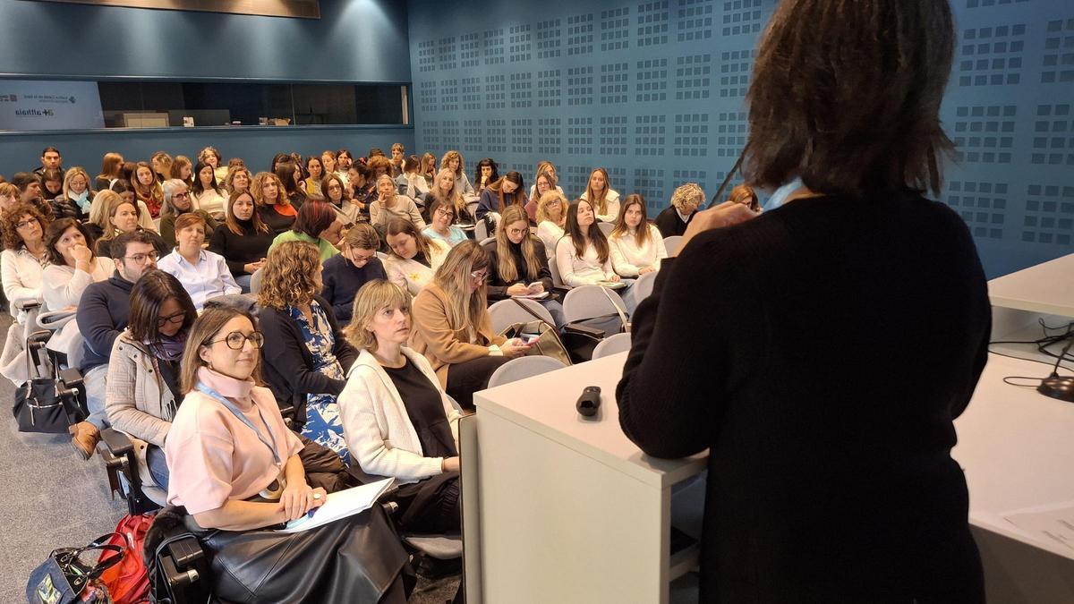 Un moment de la Jornada de Salut Mental Perinatal