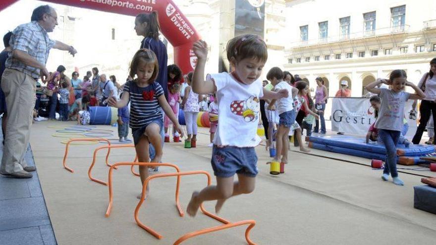 La plaza del Pilar acoge hoy la nueva edición del Día del Deporte en la calle