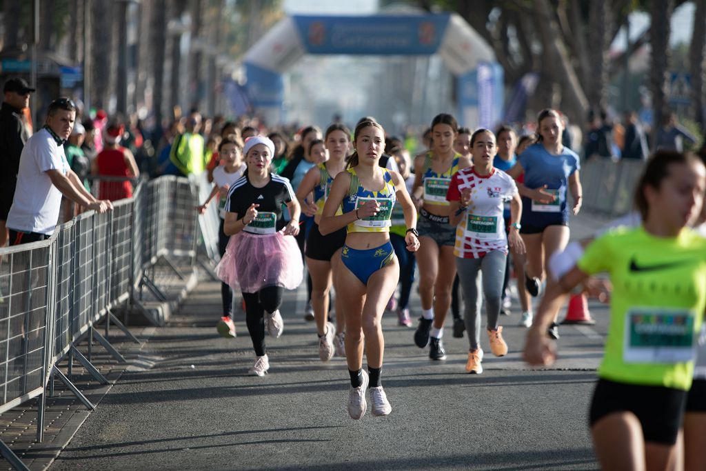 Las imágenes de la San Silvestre 2023 en Cartagena