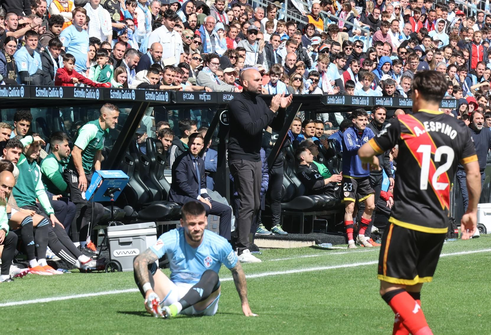 Lleno absoluto en Balaídos para un partido clave entre Celta de Vigo y Rayo Vallecano