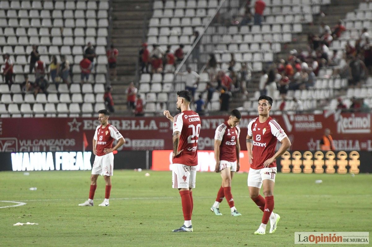 Así fue el encuentro del play off del Real Murcia y el Nástic en la lucha por el ascenso