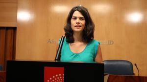 Isa Serra, portavoz de Unidas Podemos en la Asamblea de Madrid.