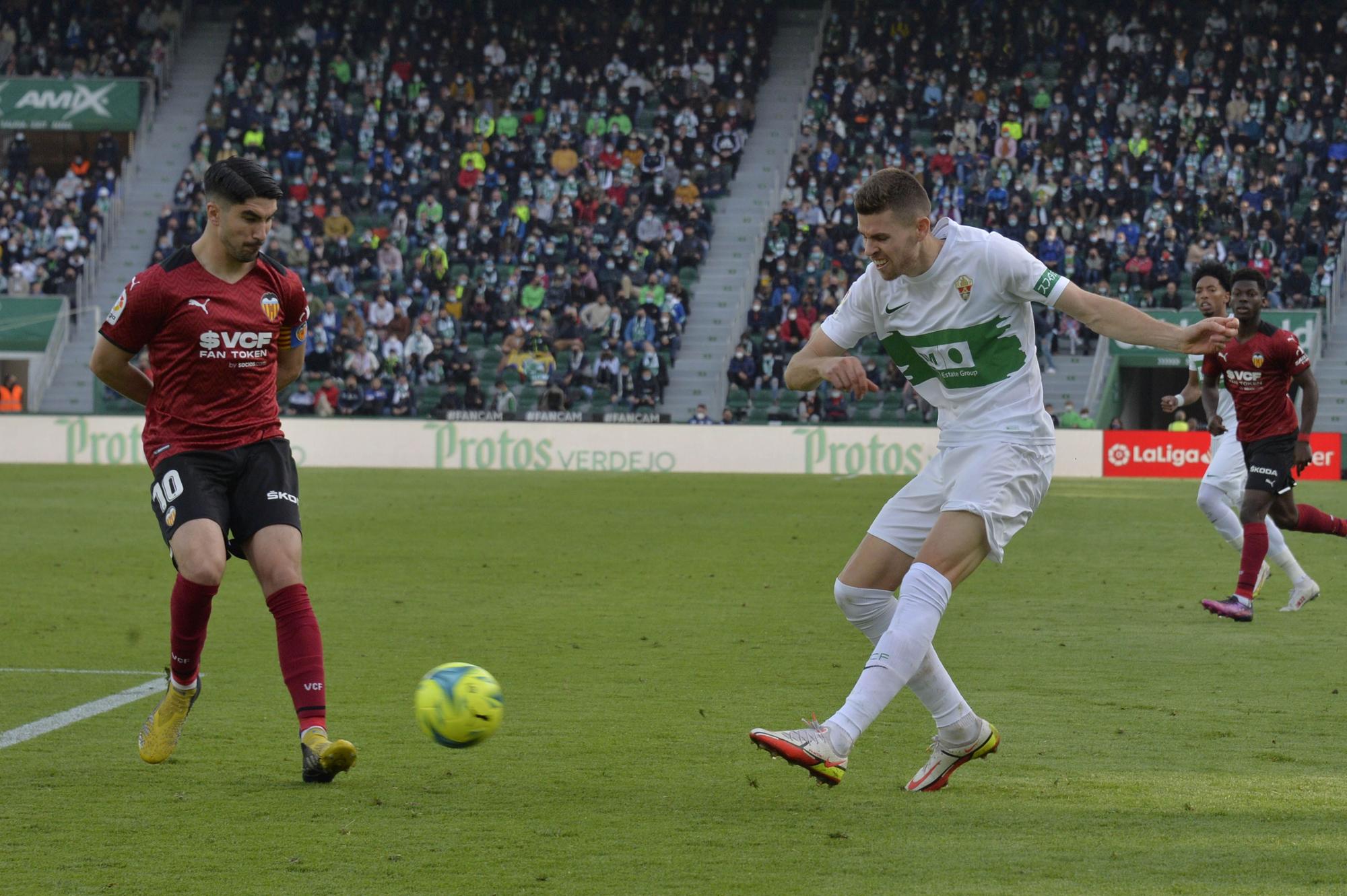 Las  imagenes del Elche:0 Valencia :1