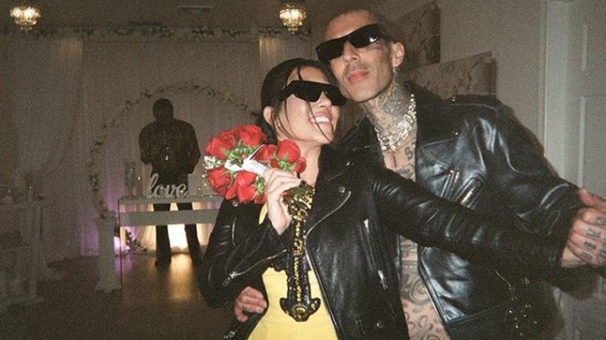 Kourtney Kardashian y Travis Barker: su boda en Las Vega en imágenes