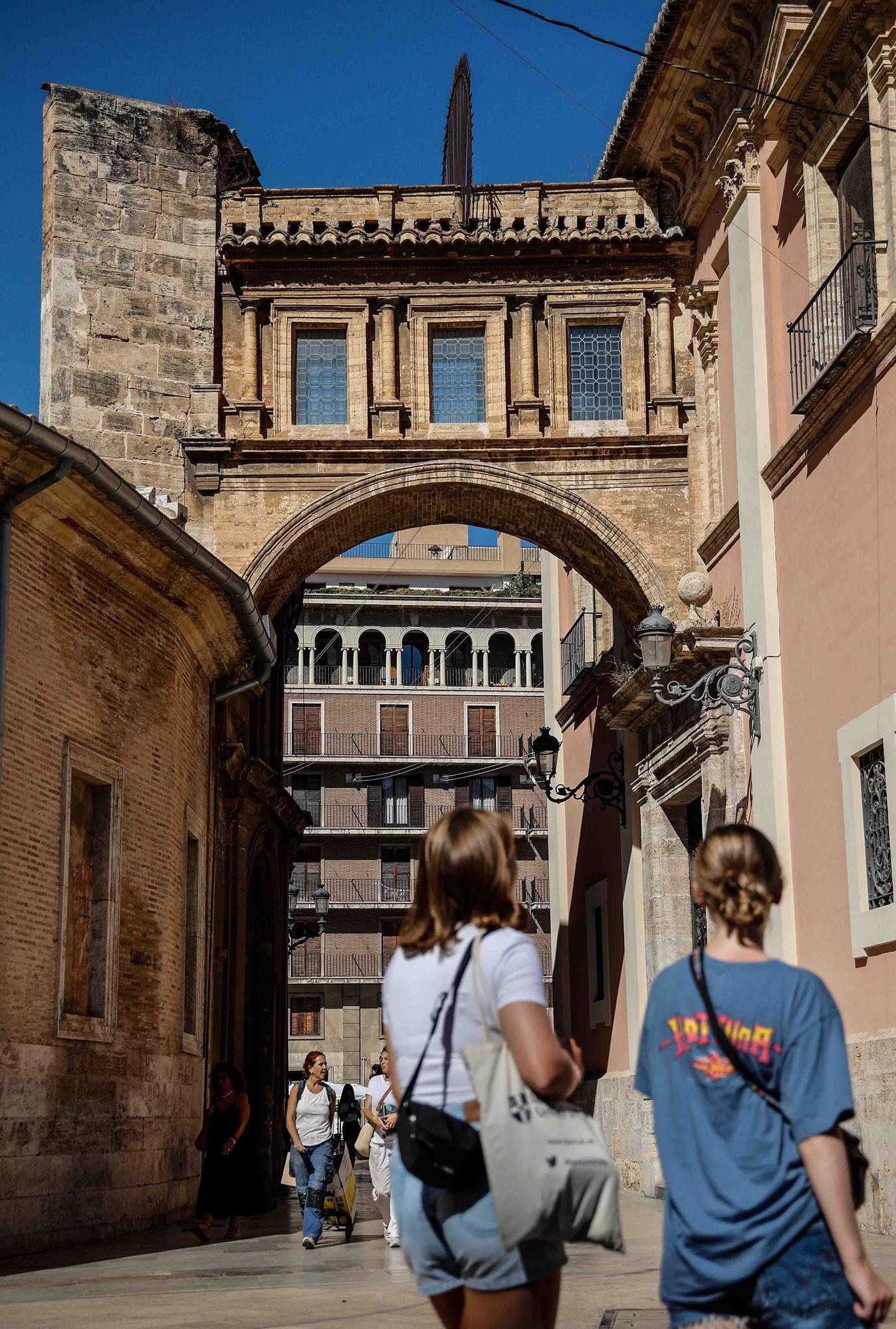 Asi es la pasarela de la Catedral