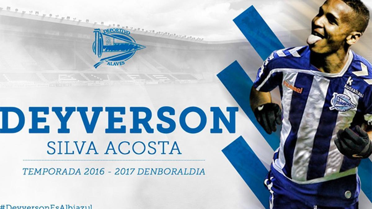 Deyverson, nuevo jugador del Alavés