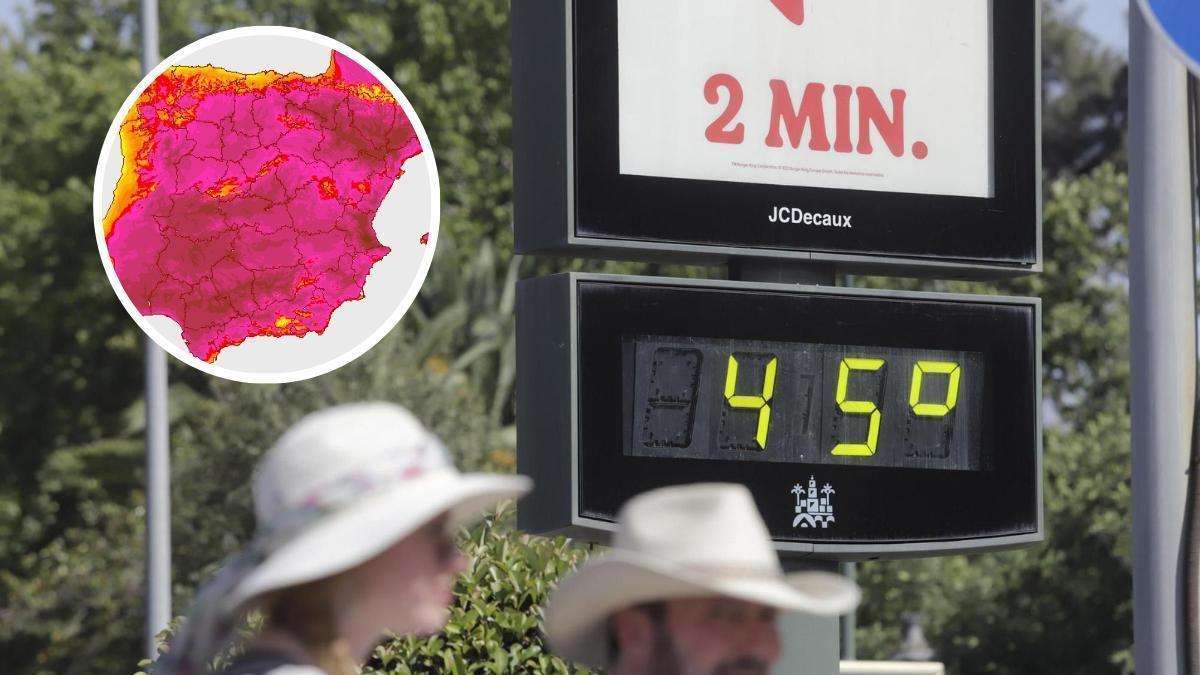 48 horas más de temperaturas extremas tras ocho días por encima de los 40 ºC