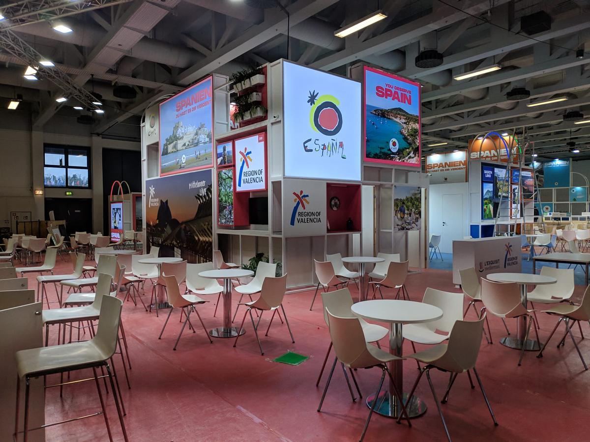 Stand valenciano en la ITB de Berlín.