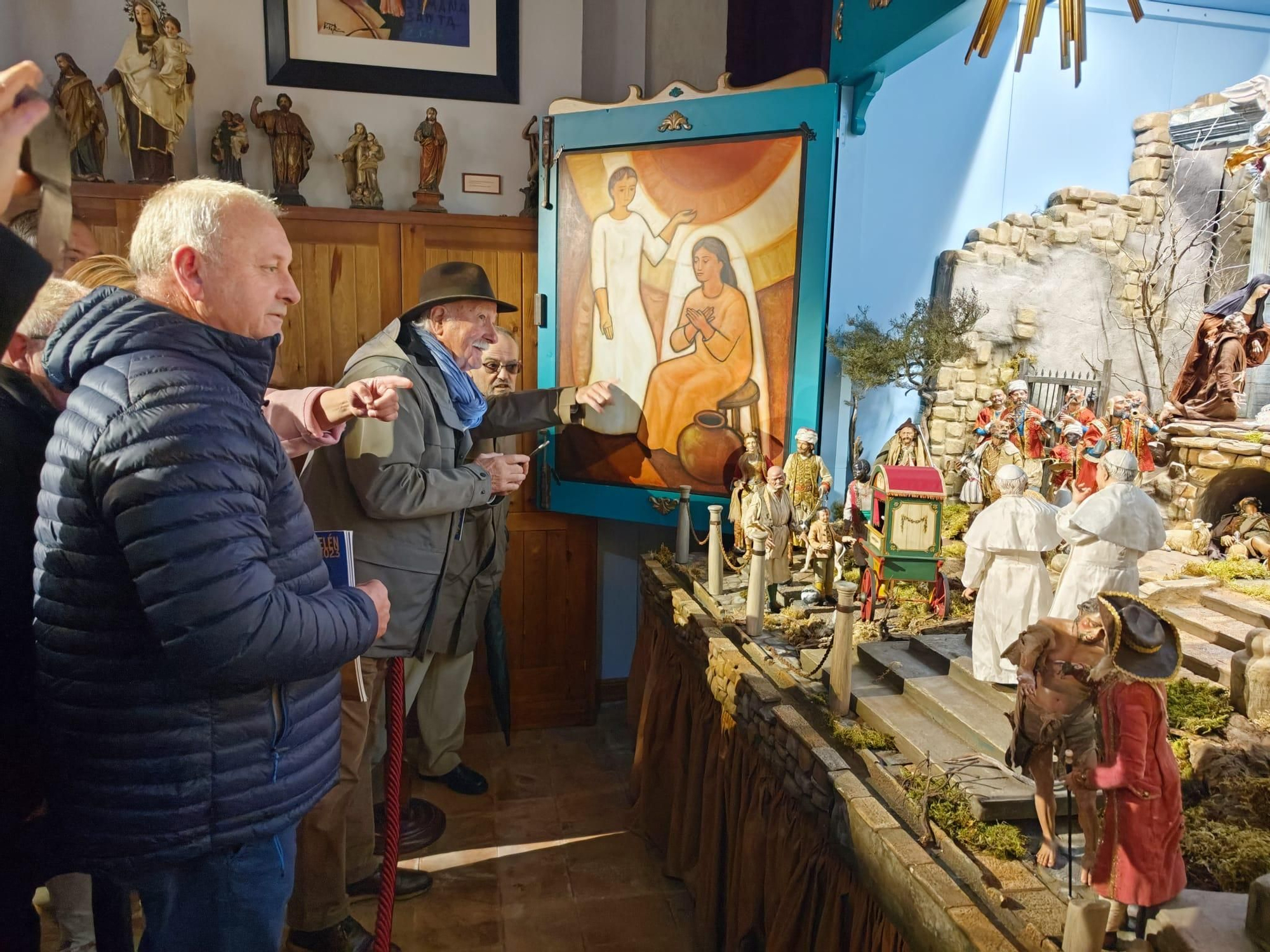 Belenes más accesibles y sostenibles en la ruta estrella de la Navidad maliaya