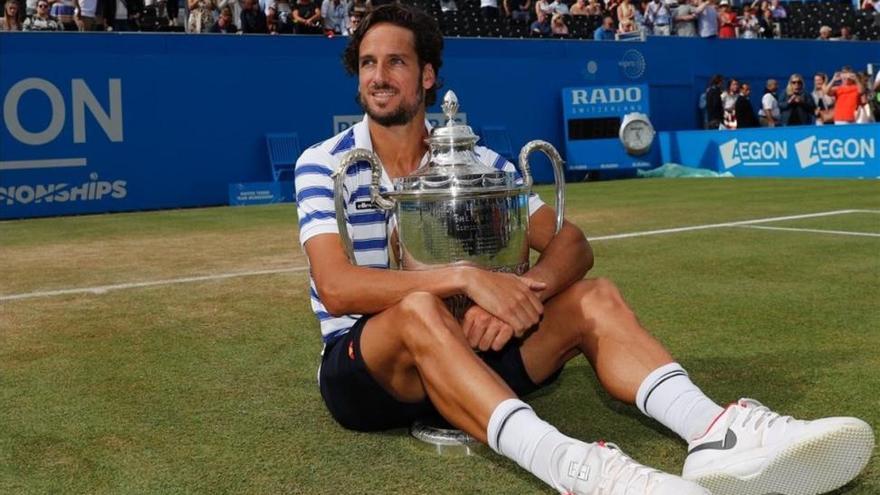 Feliciano López llegará a Wimbledon con el título de Queen&#039;s bajo el brazo