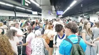 Una nueva incidencia de Adif en la R2 de Rodalies deja demoras y trenes varados