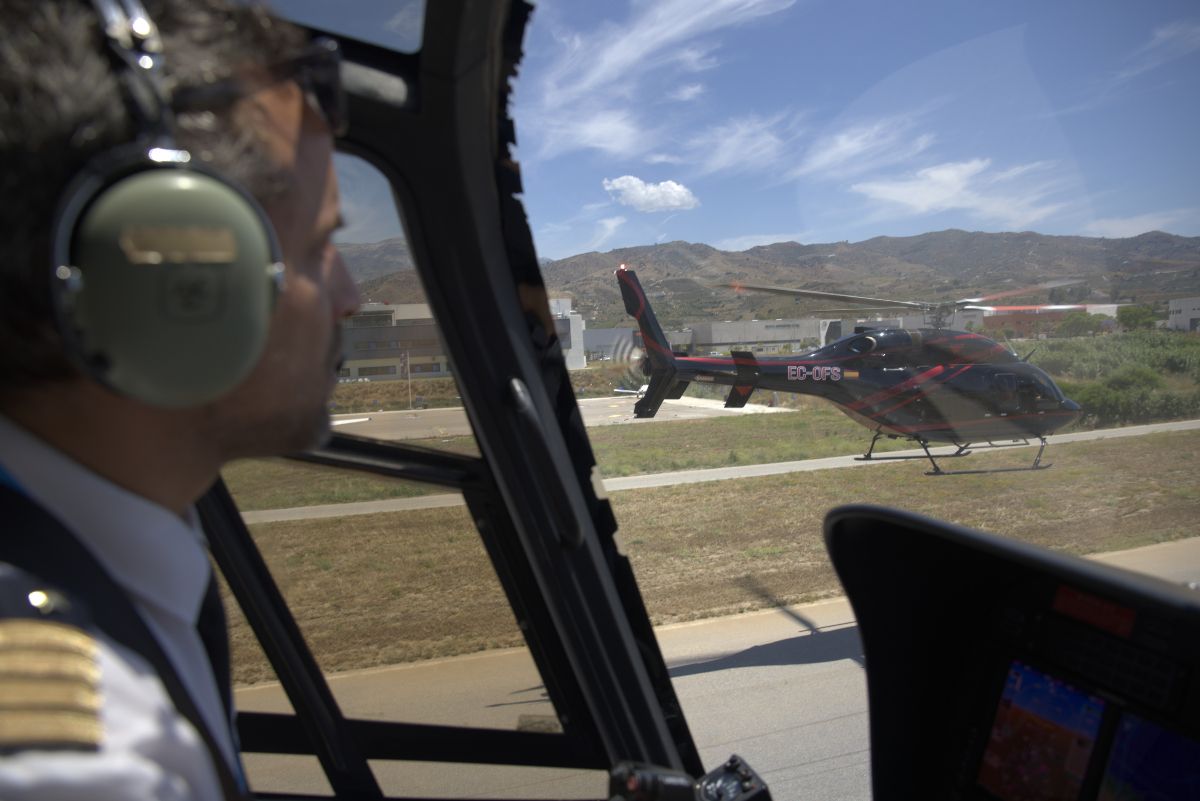 Confort y vistas de infarto. Miedo a volar en helicóptero: superado.