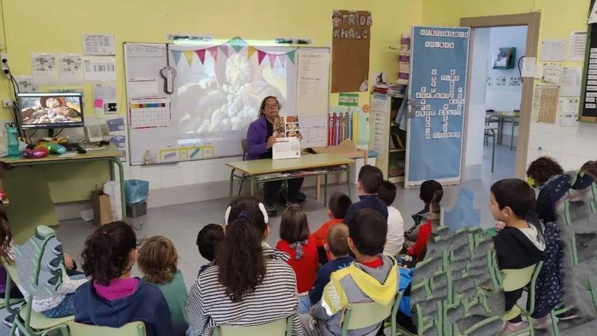 Los escolares han aprendido curiosidades sobre la gastronomía local. | SERVICIO ESPECIAL