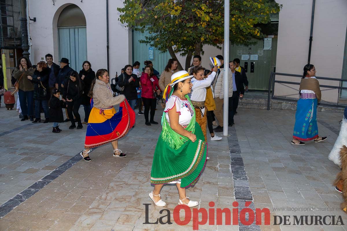 La comunidad ecuatoriana en Caravaca celebra la Virgen de ‘El Quinche’