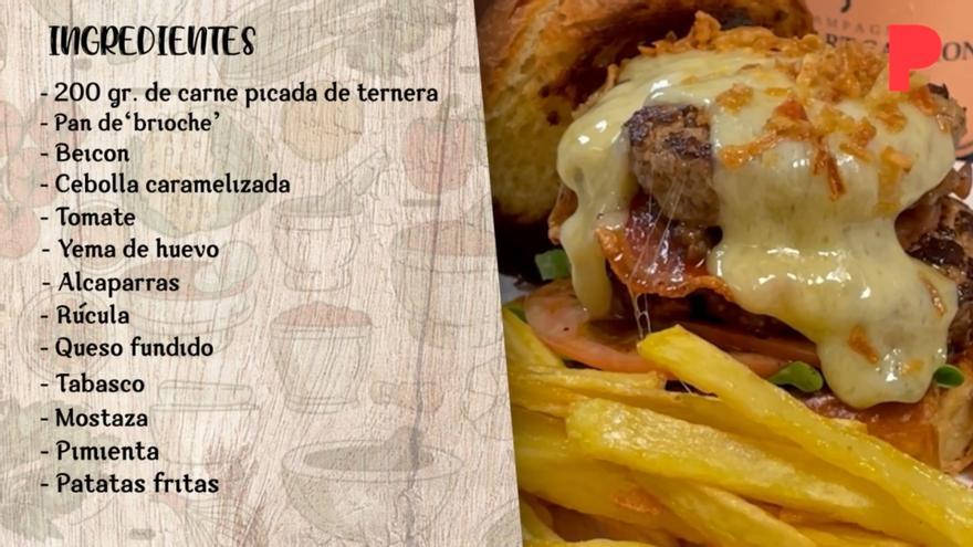 Hamburguesa de solomillo, receta de Rafuel