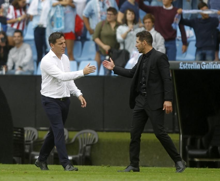 El Atlético de Madrid arrasó al Celta en una segunda parte para el olvido después de que los vigueses hubieses sido superiores durante los primeros cuarenta y cinco minutos