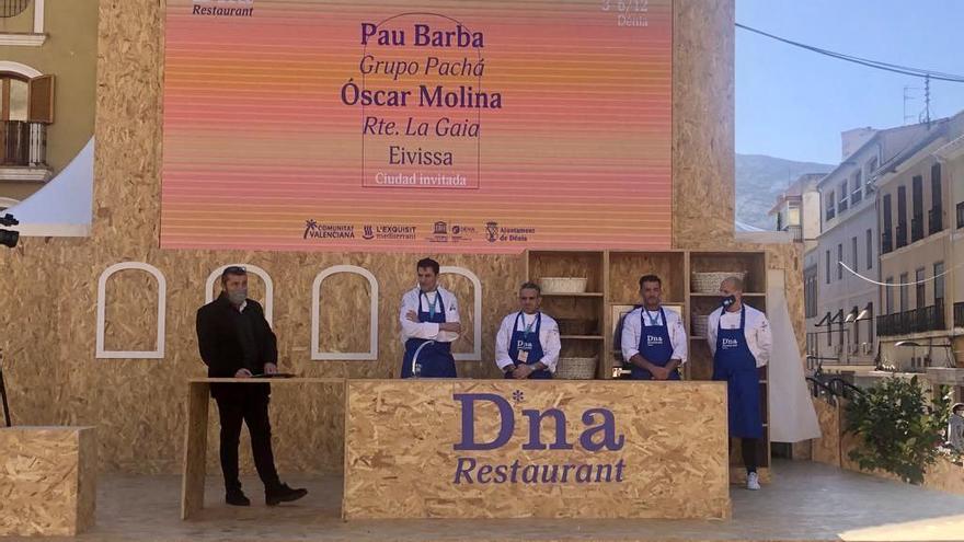 Vila promociona gastronomía en Denia