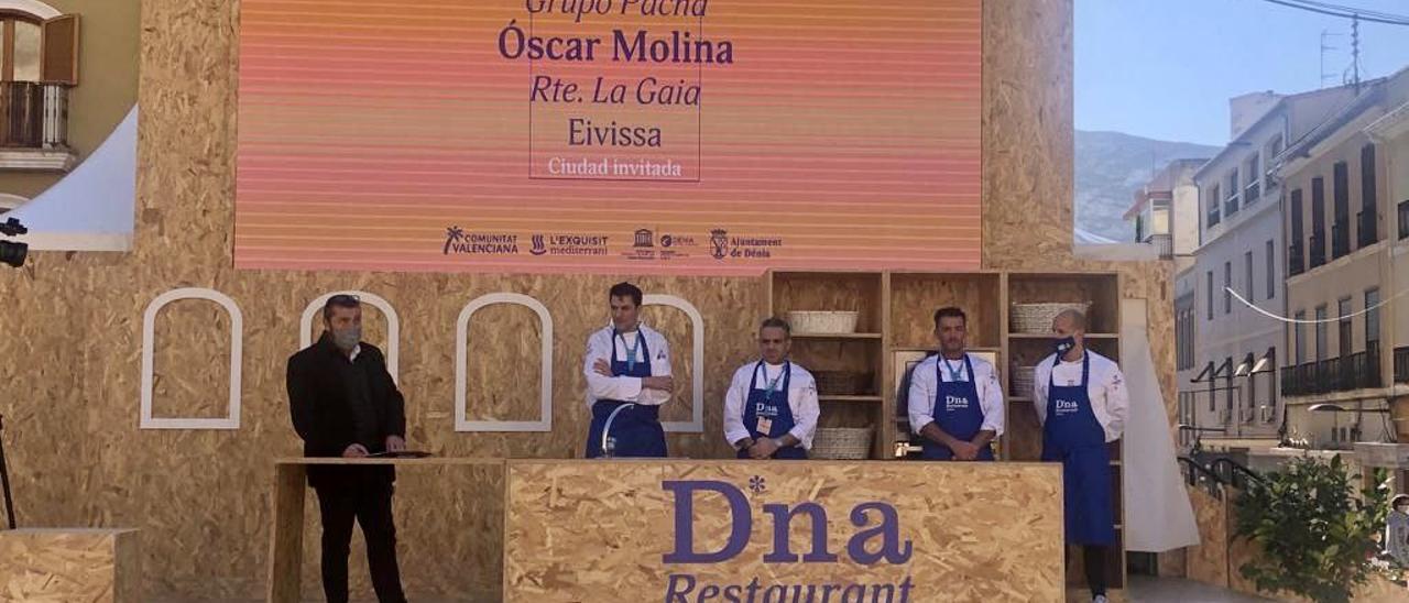 Vila promociona gastronomía en Denia