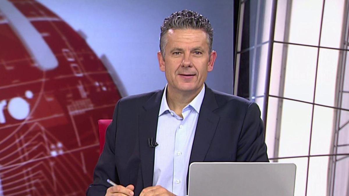 Roberto Arce, presentador de 'Cuatro al Día' en la edición del fin de semana.
