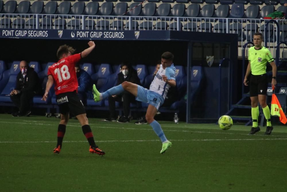 Partido de la Liga SmartBank: Málaga CF - Logroñés.