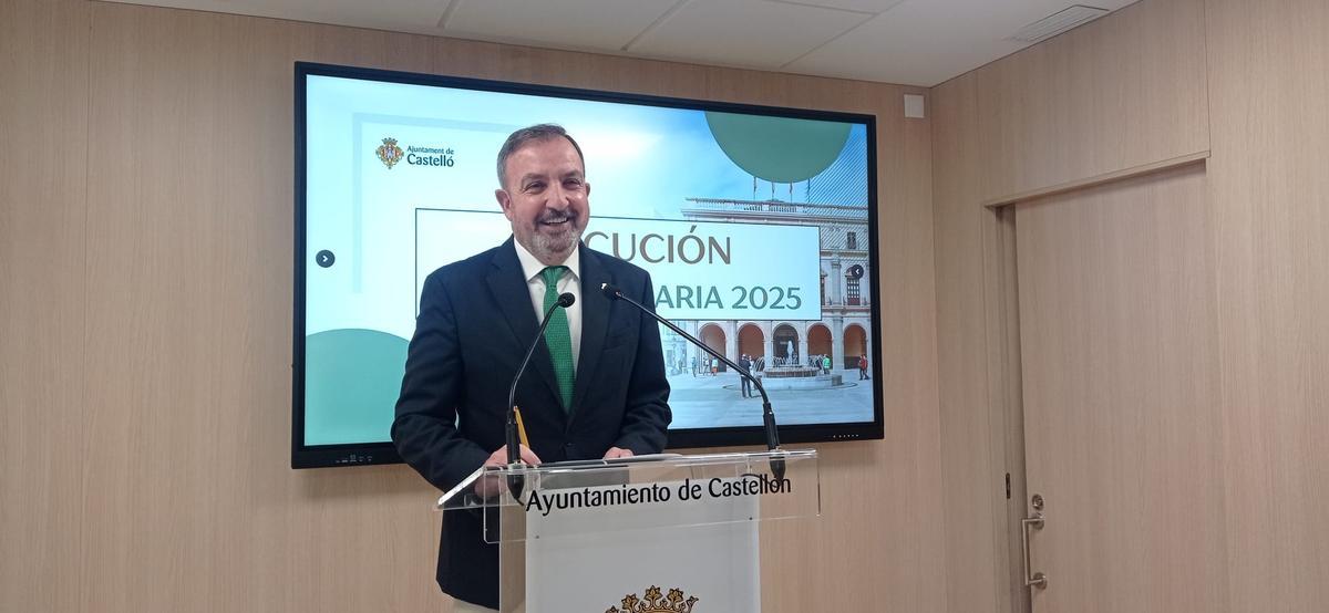 Juan Carlos Redondo, durante la rueda de prensa, este lunes.