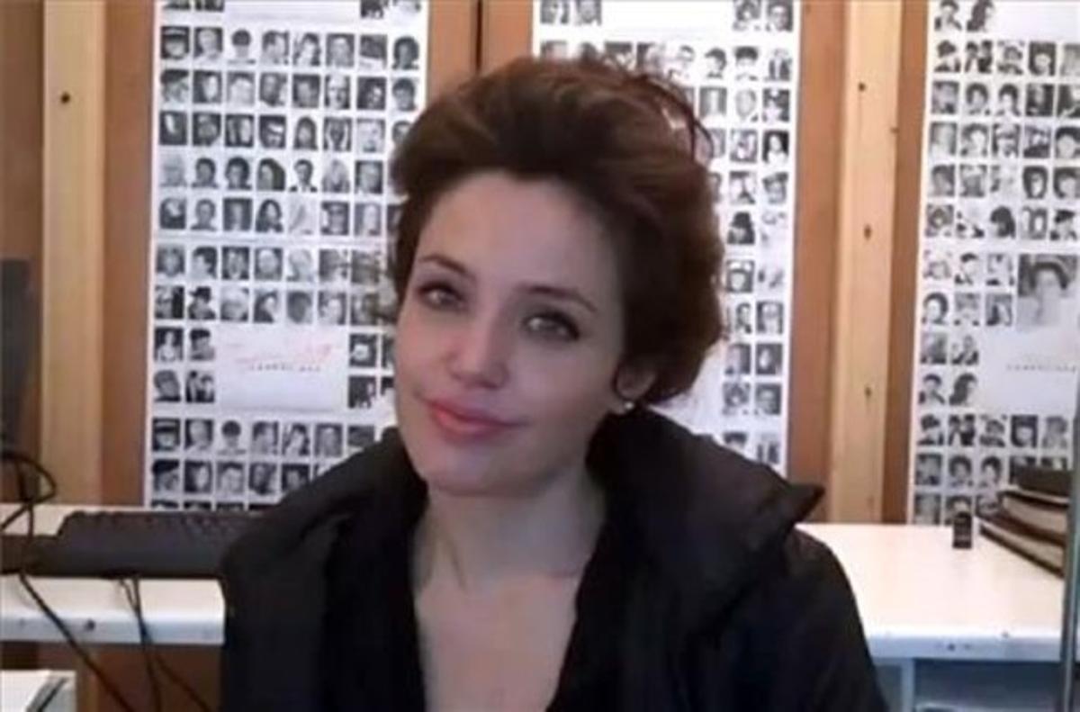 Lina Sands, la doble espanyola d’Angelina Jolie.