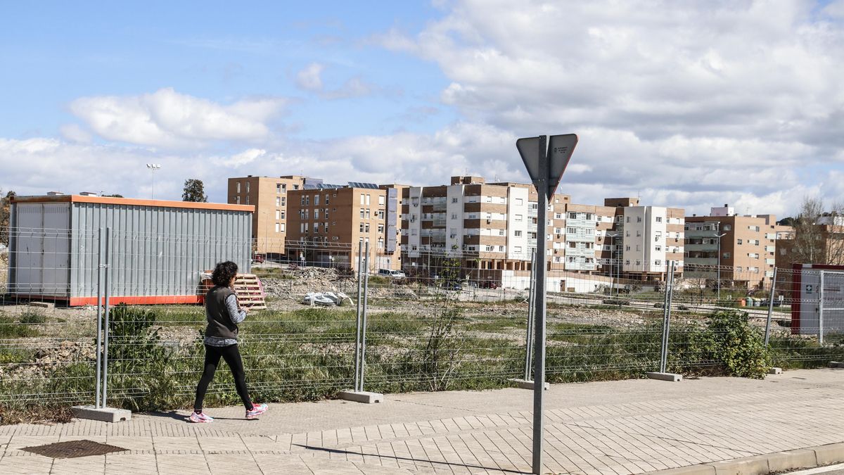 Imagen del solar de Casa Plata donde se construirá el nuevo colegio de Proa.