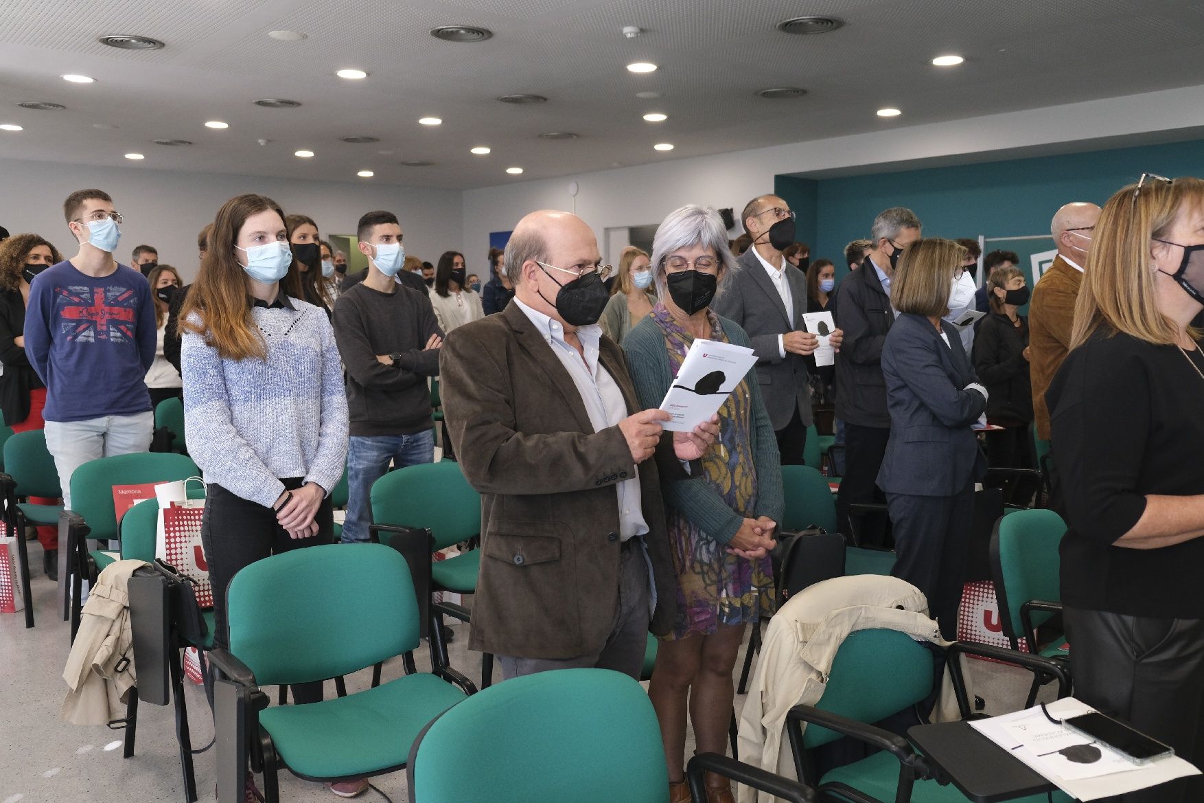 La inauguració del curs acadèmic 2021-22 de la UVic-UCC, en imatges