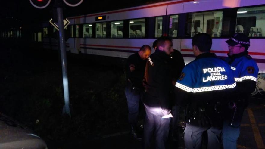 Fallece una mujer tras ser arrollada por un tren en Ciaño