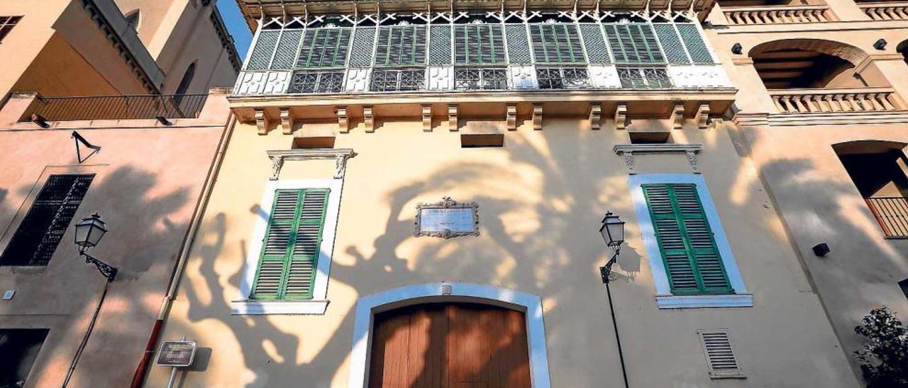 Casa en la calle Calatrava donde nació Antonio Maura. La finca sigue siendo propiedad de los Maura, de uno de sus tataranietos.