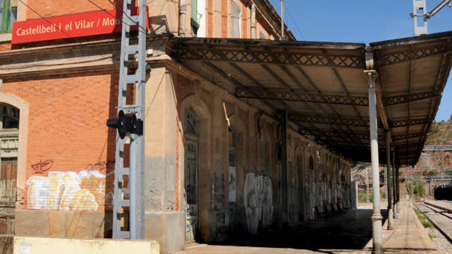 Castellbell pretén convertir l&#039;estació de Renfe en un museu sobre el cremallera