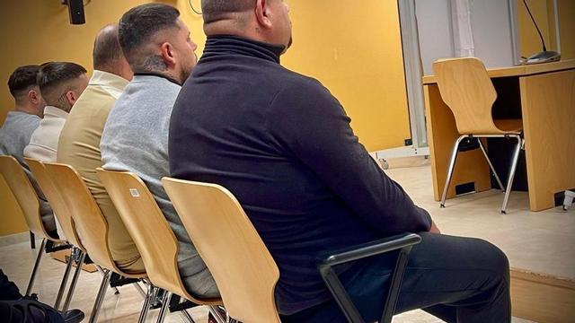 Los acusados durante una de las sesiones del juicio. | M. Á. A.