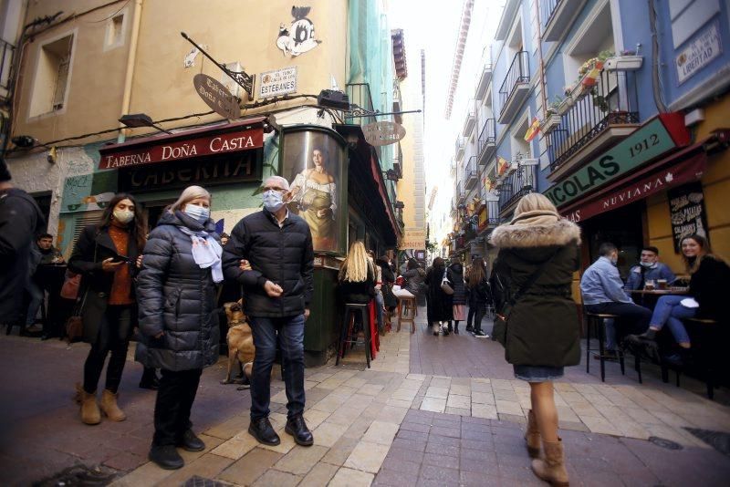 Las calles del Tubo en la mañana del 21 de noviembre