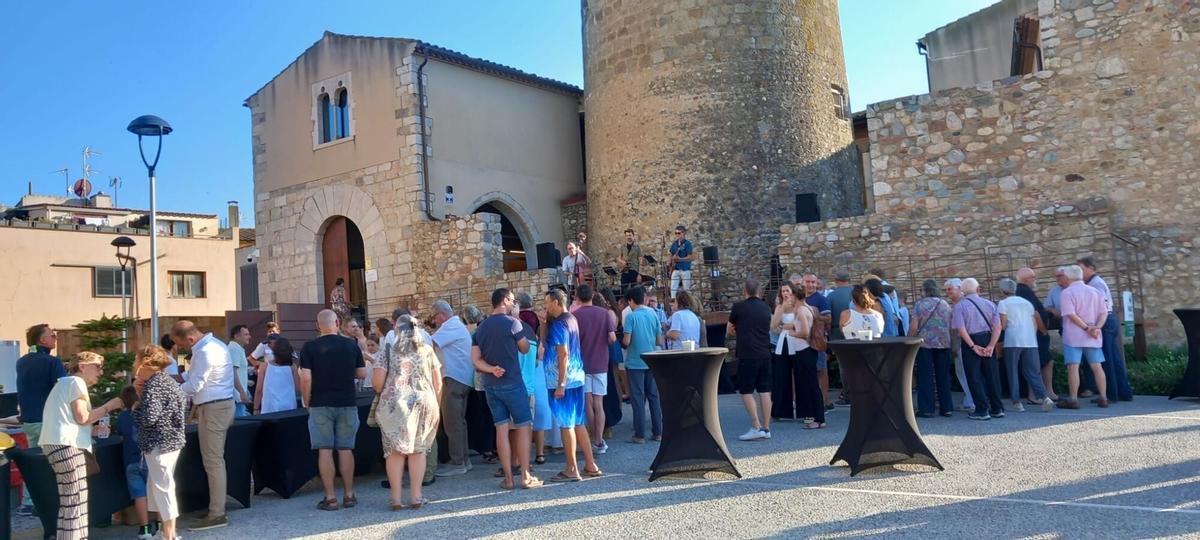 Inauguració entorna palau castell abat Vila-sacra
