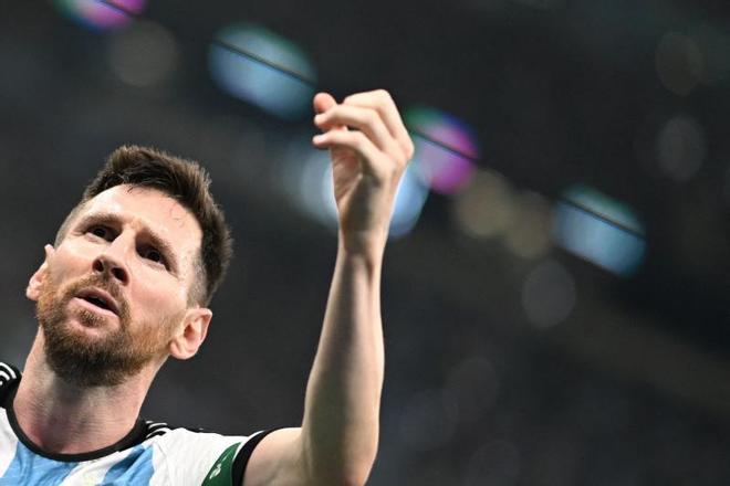 El gol de Messi ante México en el Mundial y la celebración de Argentina