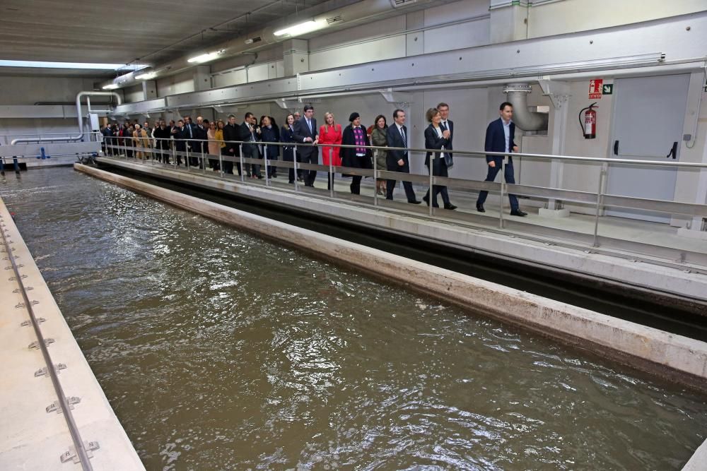 La inauguración de la nueva depuradora // Marta G. Brea