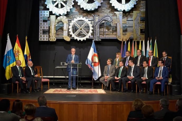 05-04-2019 GALDAR. Inauguración de Enorte, feria empresarial del Norte. Fotógrafo: ANDRES CRUZ  | 05/04/2019 | Fotógrafo: Andrés Cruz