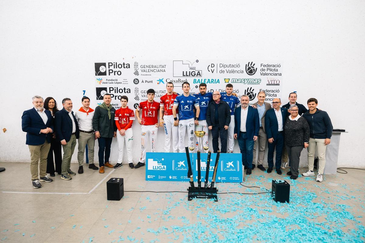 Lliurament de premis de la Lliga CaixaBank d'escala i corda Pro1