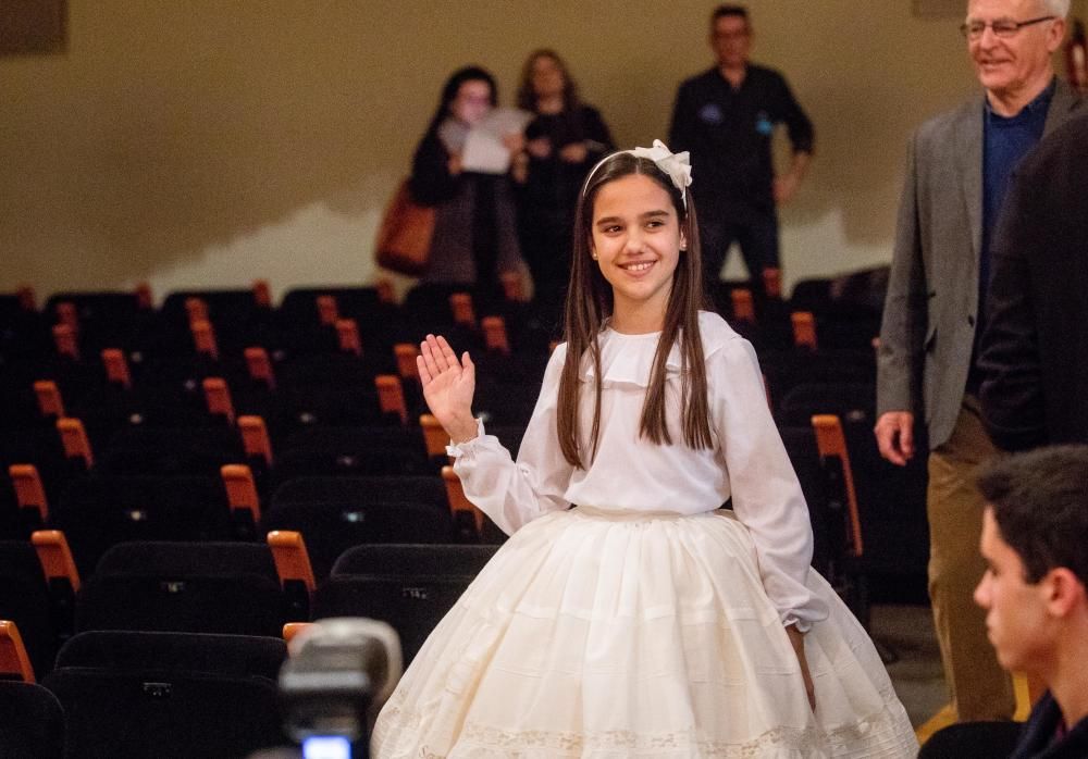 Ensayo de la exaltación de la falleras mayores de València 2019