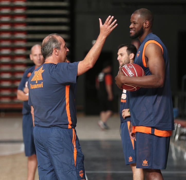 Vuelta al trabajo del Valencia Basket