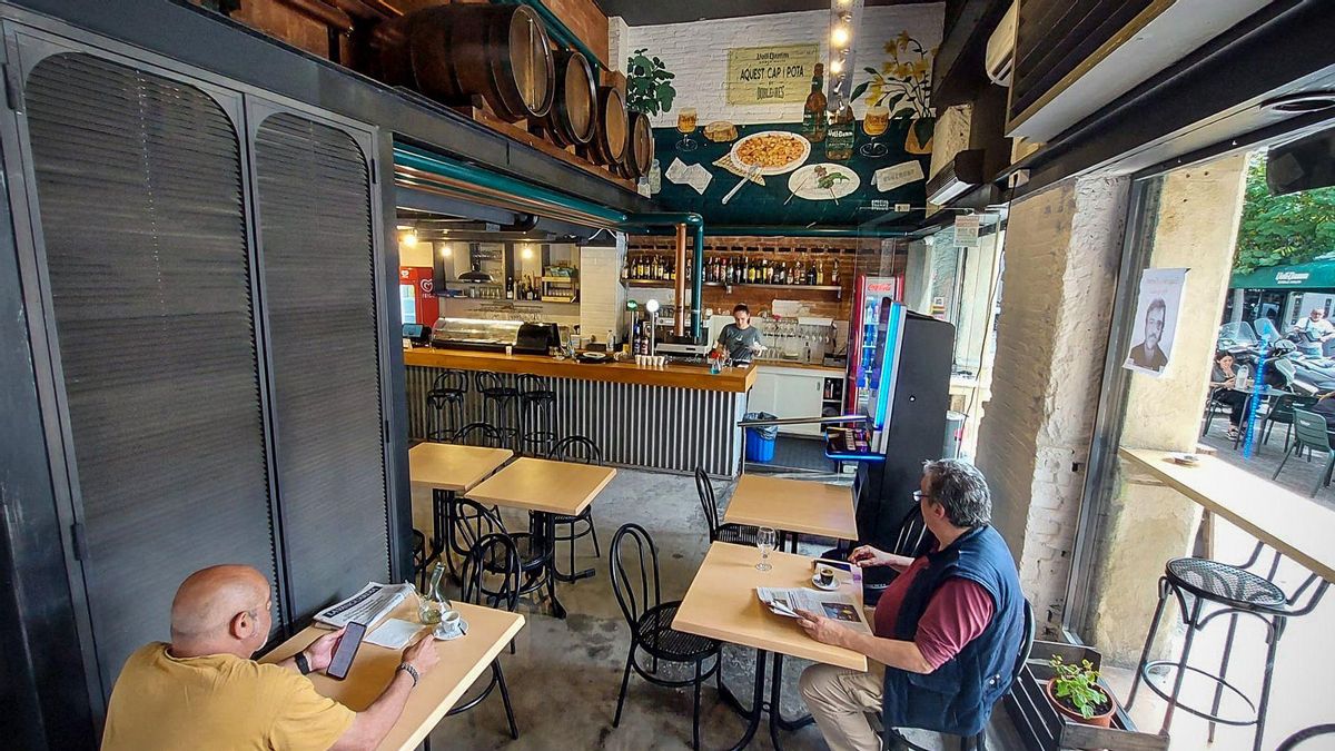 El comedor del restaurante Migrat.