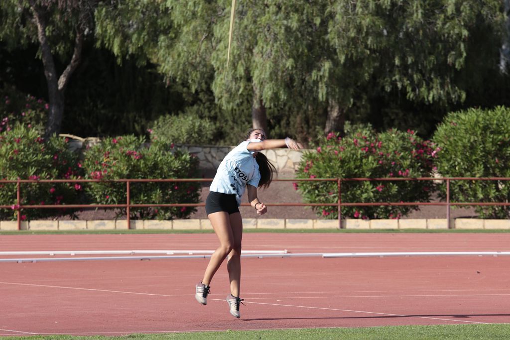 Campeonato regional de atletismo. Primera jornada