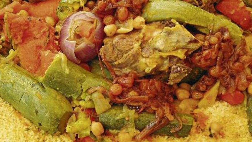 Cuscús, gran plat berber