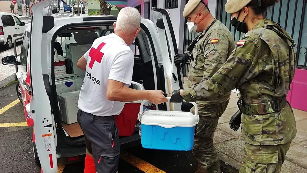 La Brigada Canarias ‘se despliega’ en 800 intervenciones anticovid  