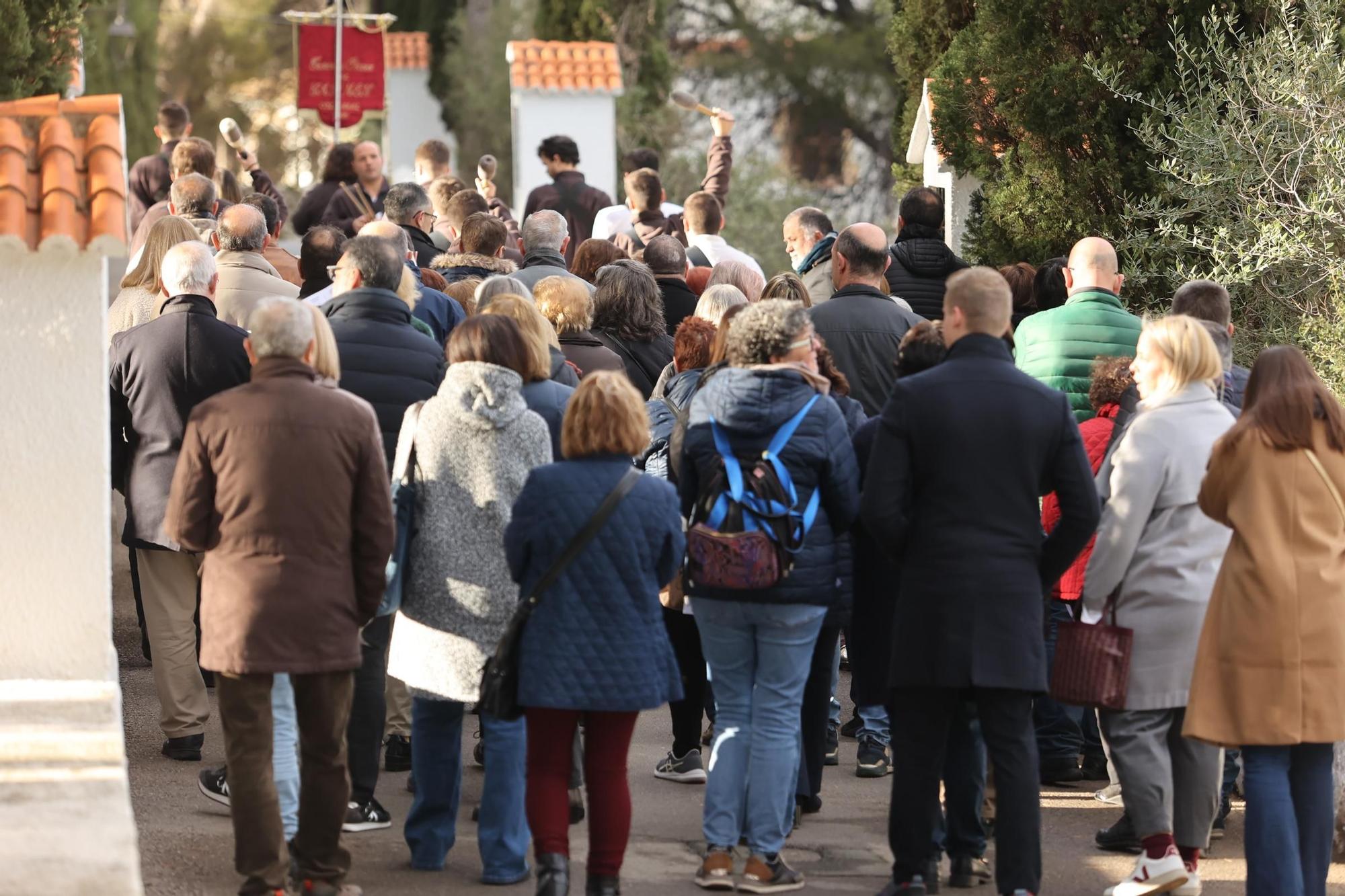 Fotos del vía crucis por el calvario de la ermita del Termet en Vila-real